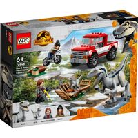 76946 LEGO Jurassic World Blue & Beta Velociraptor vangst - thumbnail