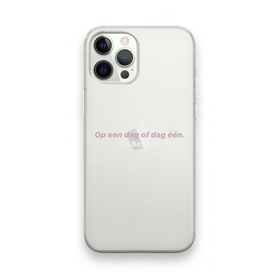 gij beslist: iPhone 12 Pro Transparant Hoesje gij beslist: iPhone 12 Pro Transparant Hoesje