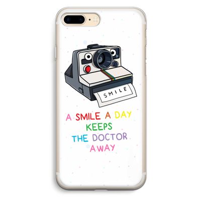 Smile: iPhone 7 Plus Transparant Hoesje