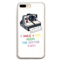 Smile: iPhone 7 Plus Transparant Hoesje