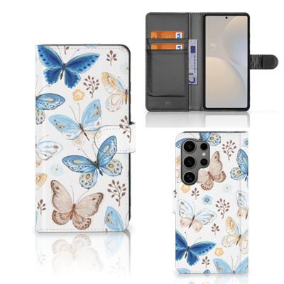 Telefoonhoesje | Met pasjeshouder | voor Samsung Galaxy S25 Ultra Vlinder