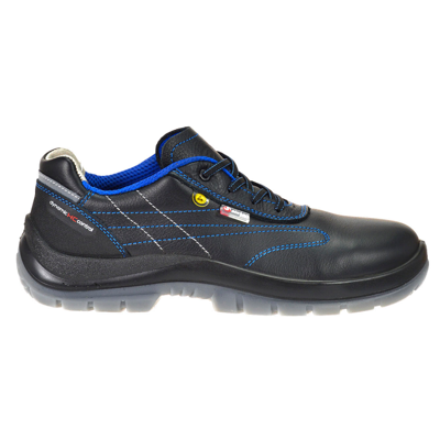 Sixton Peak 82296-05M (Medium) Brescia Laag S3 | Zwart/Blauw | Maat 42 - 00.091.145.42