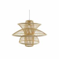 Plafondlamp DKD Home Decor Bamboe (50 x 50 x 37 cm)