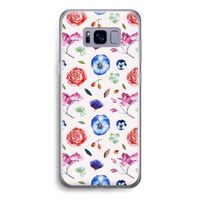 Bloemetjes: Samsung Galaxy S8 Transparant Hoesje Bloemetjes: Samsung Galaxy S8 Transparant Hoesje