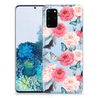 Samsung Galaxy S20 Plus | TPU Case | Butterfly Roses