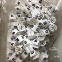 Minimarker wit/zwart 46 100st