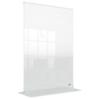 Infobord nobo premium plus a3 acryl vrijstaand