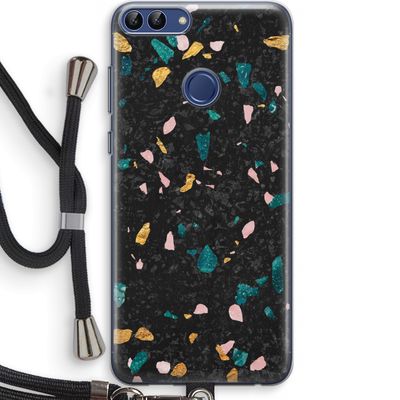 Terrazzo N°10: Huawei P Smart (2018) Transparant Hoesje met koord