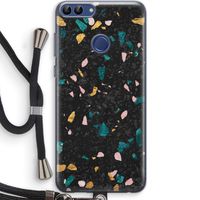 Terrazzo N°10: Huawei P Smart (2018) Transparant Hoesje met koord
