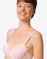 HEMA Voorgevormde bh met beugel lichtroze (lichtroze)