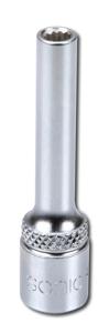 Dop 1/4", 12-kant lang 4.5mm 21850045