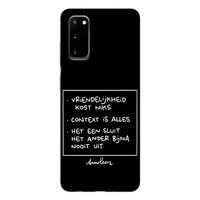 Mijn Motto's: Samsung Galaxy S20 Tough Case