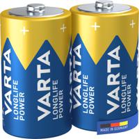 Varta Batterij Longlife Power D, blister van 2 stuks