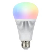 Milight wifi led lamp RGBW 9 watt e27 fitting