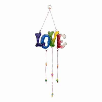 Raamdecoratie "Love"