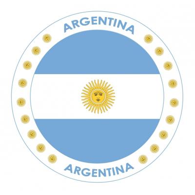 Bierviltjes Argentinie - 50x stuks - landenthema - versiering - onderzetter