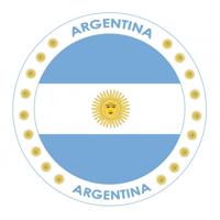 Bierviltjes Argentinie - 50x stuks - landenthema - versiering - onderzetter