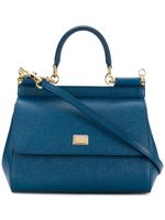 Dolce & Gabbana petit sac porté épaule Sicily - Bleu - thumbnail