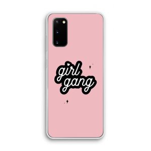 Girl Gang: Samsung Galaxy S20 Transparant Hoesje