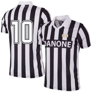 Juventus Retro Shirt 1992-1993 + Nummer 10 (Retro Fan Style)