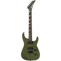 Jackson American Series Soloist SL2MG HT Matte Army Drab elektrische gitaar met foam core case