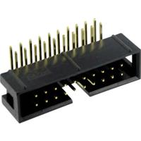 TRU COMPONENTS 1589781 Pinconnector Zonder uitwerphendel Rastermaat: 2.54 mm Totaal aantal polen: 50 Aantal rijen: 2 1 stuk(s)