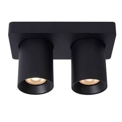 Lucide NIGEL Plafondspot - Zwart