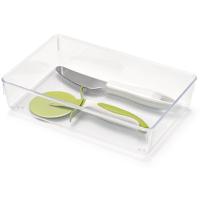 Lade organizer Skuff - transparant - kunststof - 15 x 23 x 5 cm - modulair - ladeverdeler