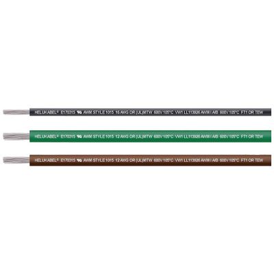 HELU 60604-305 Enkele ader UL-CSA 1 x 2.08 mm² Rood 305 m