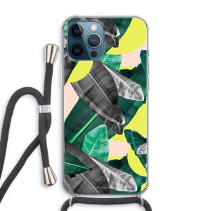 Fantasie jungle: iPhone 12 Pro Max Transparant Hoesje met koord