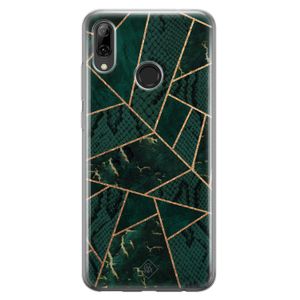 Huawei P Smart 2019 siliconen hoesje - Abstract groen