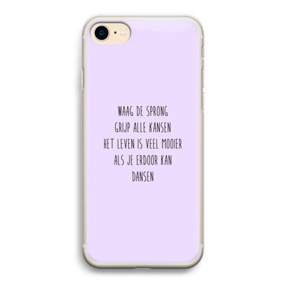Sprong: iPhone 7 Transparant Hoesje