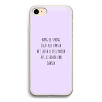 Sprong: iPhone 7 Transparant Hoesje