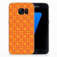 Samsung Galaxy S7 | TPU bumper | Batik Oranje