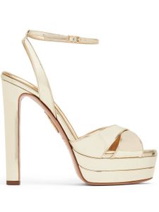 Aquazzura sandales Divine Plateau à plateforme 130 mm