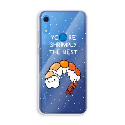 You're Shrimply The Best: Huawei Y6s Transparant Hoesje