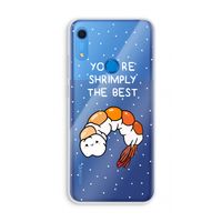 You're Shrimply The Best: Huawei Y6s Transparant Hoesje