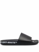 Off-White claquettes Industrial à logo - Noir