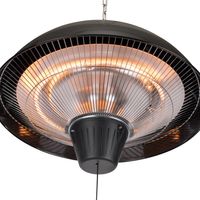 Tristar Terrasverwarmer hangend KA-5273 1500 W halogeen zwart - thumbnail