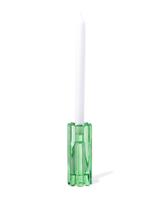HEMA Kandelaar M Glas Ribbel Groen (groen)