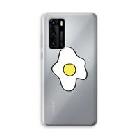 Spiegelei: Huawei P40 Transparant Hoesje Spiegelei: Huawei P40 Transparant Hoesje
