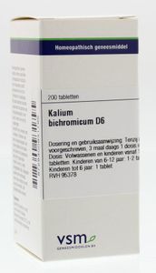 VSM Kalium bichromicum D6 (200 tab)