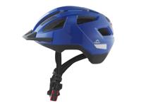 CRIVIT Kinder fietshelm met achterlicht (Blauw)