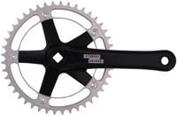 STURMEY ARCHER crankstel "fct 64" crankset st.archer fct 64 44t 170mm b