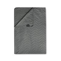 Bedsprei Velvet Prisma Patroon 180x260 Cm Antraciet Anti Allergie Fresh And Co - Dekbed-Discounter.nl