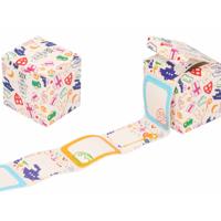 Sinterklaas cadeau stickers - 100x stuks - op rol - cadeaulabels - cadeaus inpakken