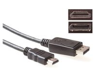 ACT Verloopkabel DisplayPort male naar HDMI-A male 5,00 m