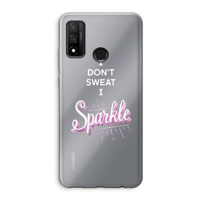 Sparkle quote: Huawei P Smart (2020) Transparant Hoesje
