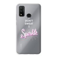 Sparkle quote: Huawei P Smart (2020) Transparant Hoesje