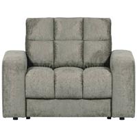 WOOOD Second Date Fauteuil - Structure Velvet - Frost - thumbnail